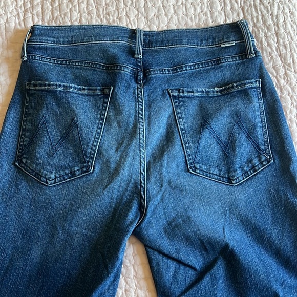 MOTHER Pixie Tomcat Ankle Jeans Premium Denim - Picture 6 of 7